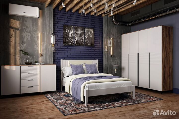 Тумба прикроватная Брента Жемчуг