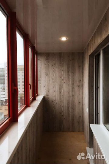 Ремонт балкона под ключ. Окна