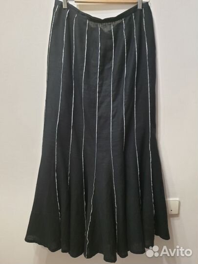 Юбка макси 54 р лён
