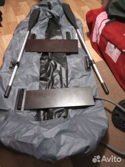 Лодка надувная двухместная