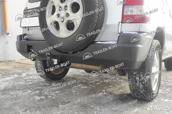 Фаркоп Mitsubishi Pajero Pinin 1998-2005, рама и крюк шар 50 мм, 12925