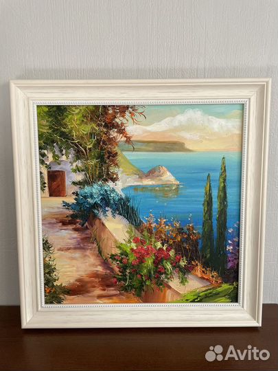 Картина маслом на холсте Крым