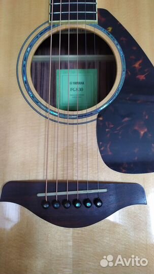Акустическая гитара yamaha fg830