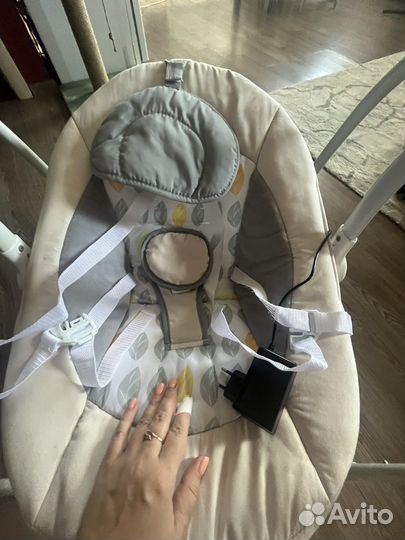 Детские качели шезлонг