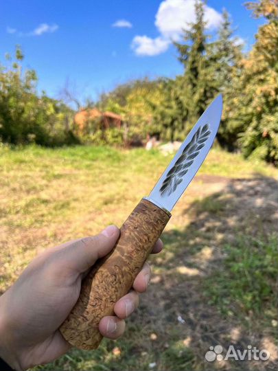 Нож якутский охотничий