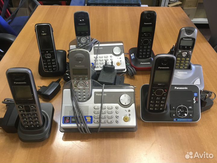 Радиотелефоны Panasonic и Gigaset