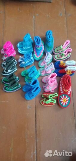 Носки вязанные