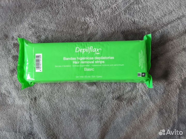 Бумажные полоски для депиляции новые