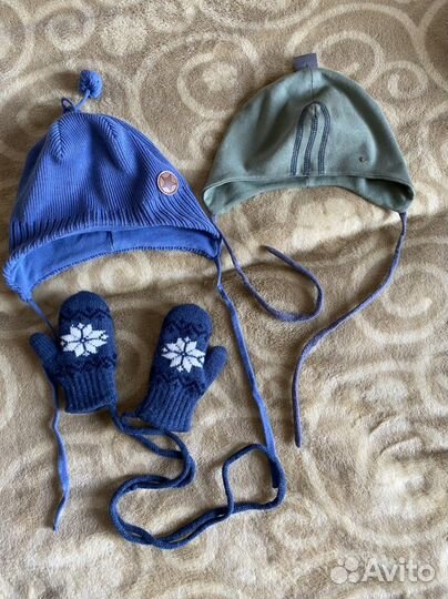 Комбинезон, шапки, штаны, боди 80
