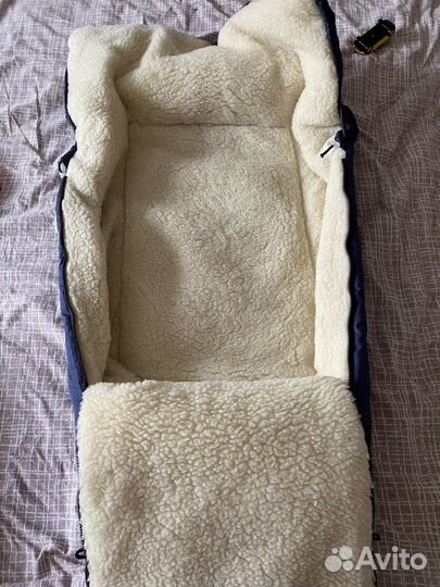 Зимний конверт в коляску