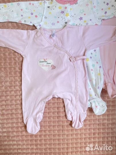 Одежда на девочку пакетом 56-62 размер