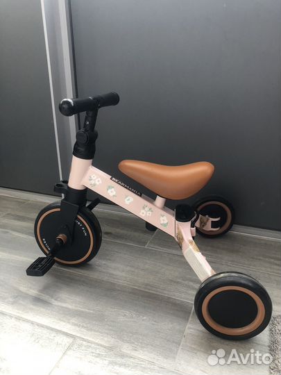 Велосипед беговел 3 в 1 happy baby adventure