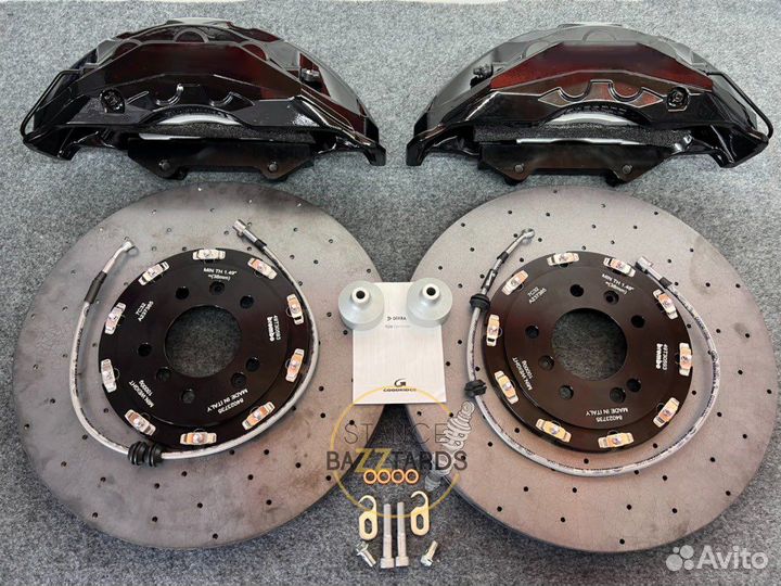 Тюнинг тормоза карбон керамика Audi RS6 Akebono