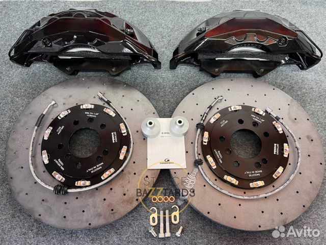 Тюнинг тормоза карбон керамика Audi RS6 Akebono