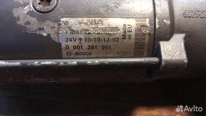 Стартер для скании оригинал