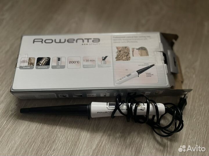 Щипцы для завивки конические Rowenta