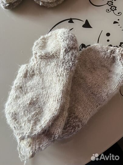 Шерстяные носки