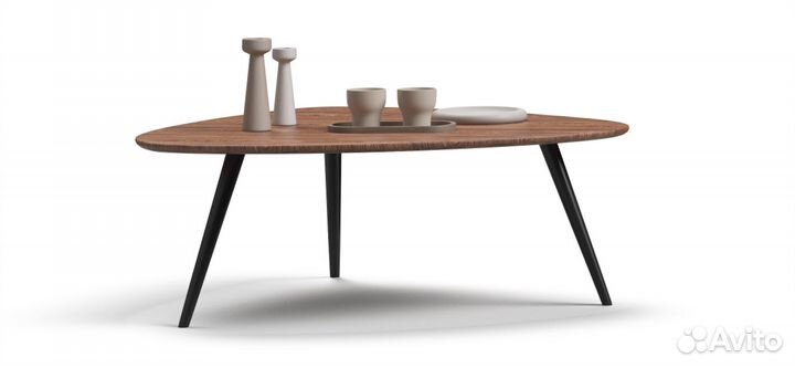 Стол журнальный boss wood 37см Wood Brown