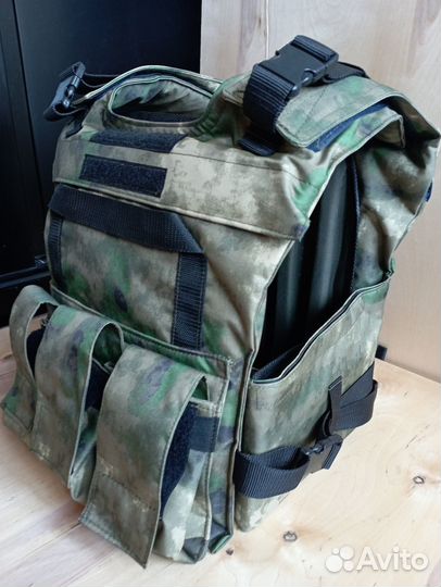 Бронежилет мох с бронеплитами