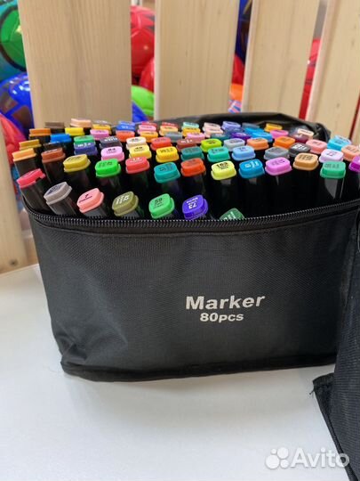 Маркеры для скетчинга двухсторонние