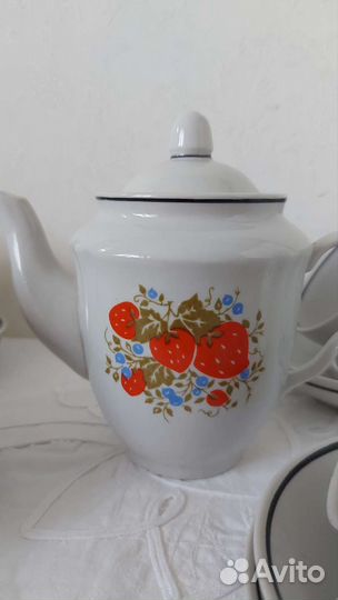 Сервиз чайный 12 персон Барановка и кофейный