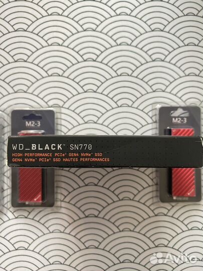 Новый SSD 1 TB nvme WD Black SN770