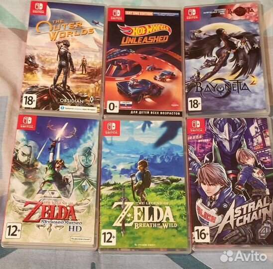 Nintendo Switch, Картриджи за всё