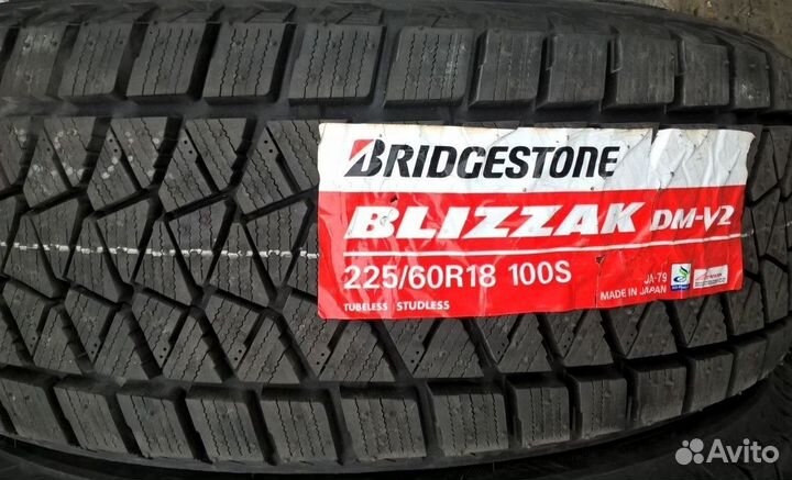 Bridgestone Blizzak DM-V2 225/60 R18 100S