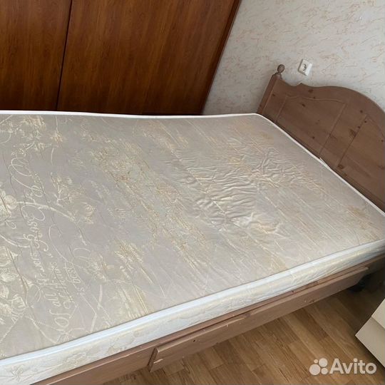 Кровать с матрасом 120х200 бу