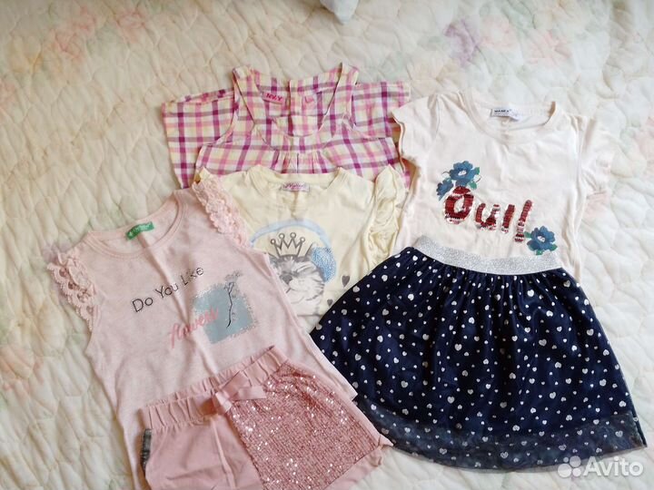 Вещи для девочки 104-110