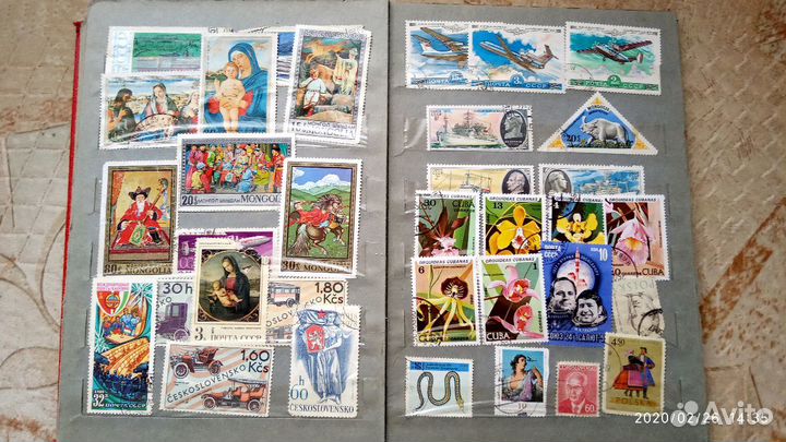 Марки советских времён