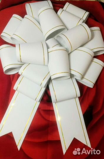 Большой бант на машину
