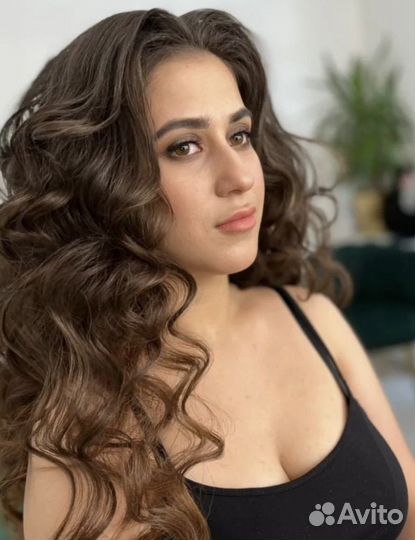 Укладка локоны