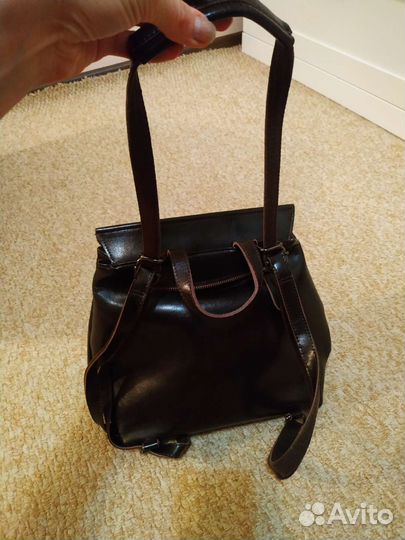 Рюкзак кожаный