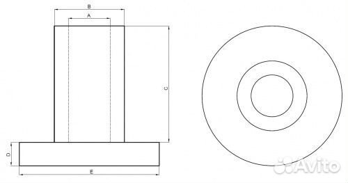 Втулка 90*180*90/110