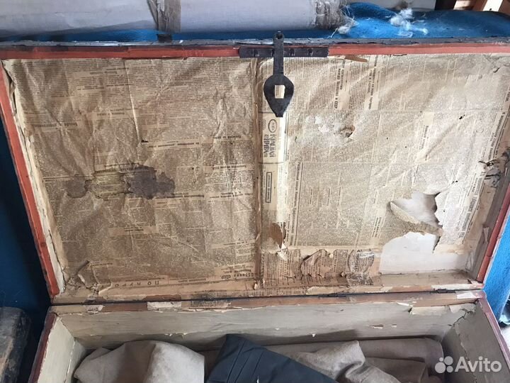 Сундук деревянный старинный