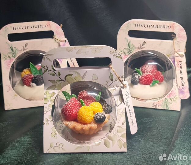 Мыльные пирожные