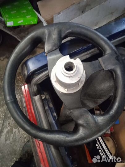 Спортивный руль на ваз