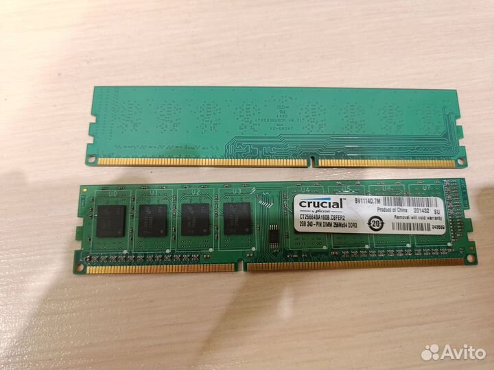 Оперативная память ddr3 и ddr4