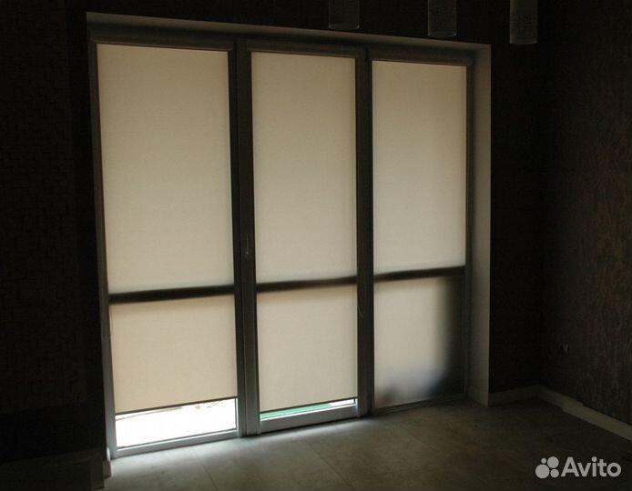 Шторы рулонные в кассете