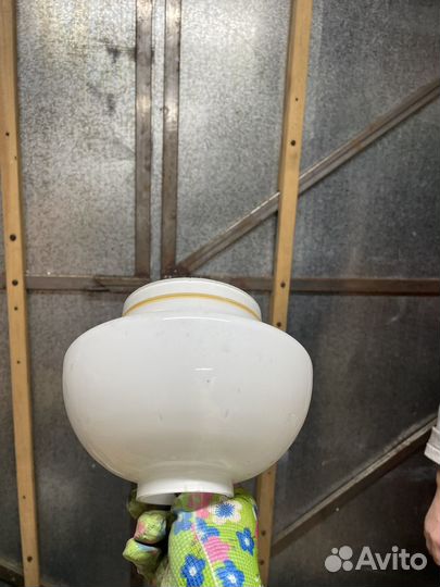 Плафоны стеклянные для люстры РСФСР