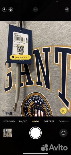 Gant худи оригинал