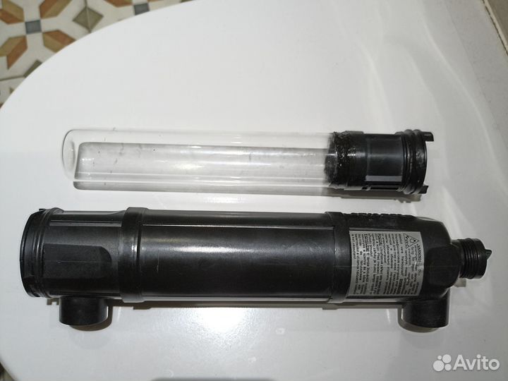 Защитное стекло лампы и корпус