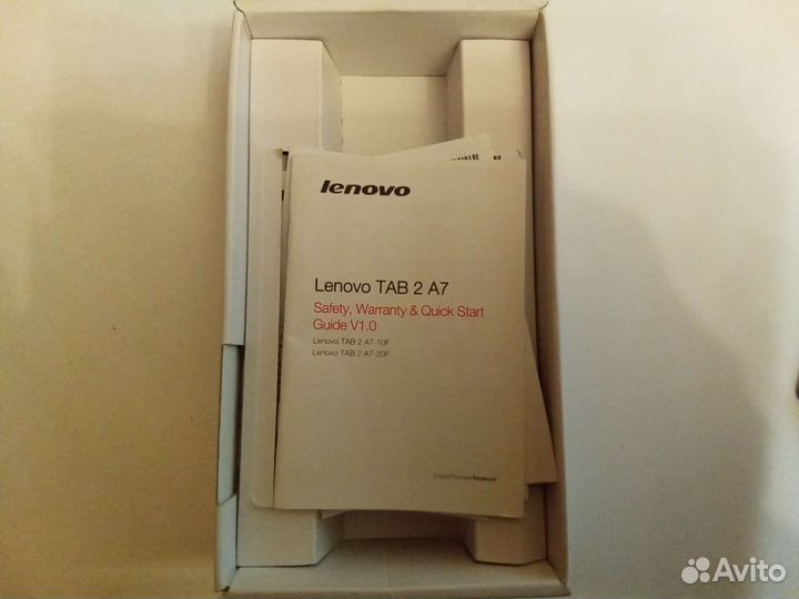 Планшет Lenovo TAB 2 A7-20