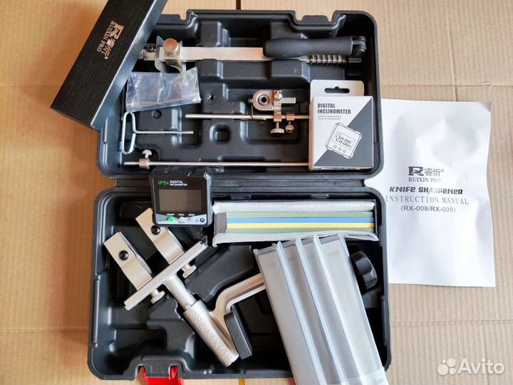 Точилка Ruixin Pro RX 009угломер 8 камней