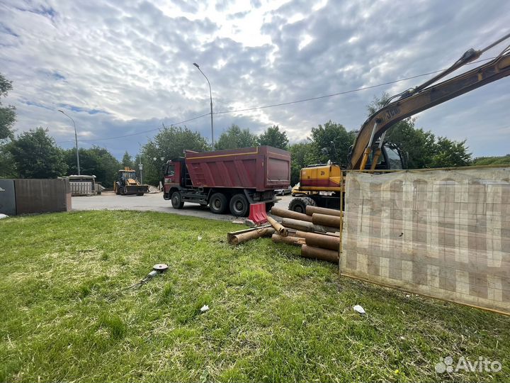 Услуги экскаватора погрузчика jcb