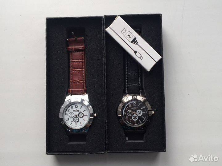 Часы зажигалка USB