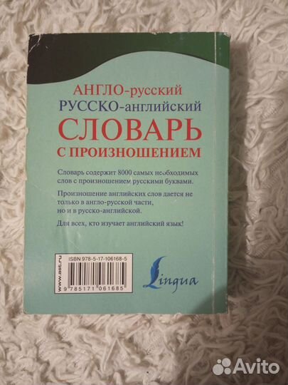 Англо русский словарь школьника