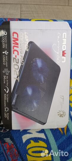 Подставка для ноутбука с активным охлаждением