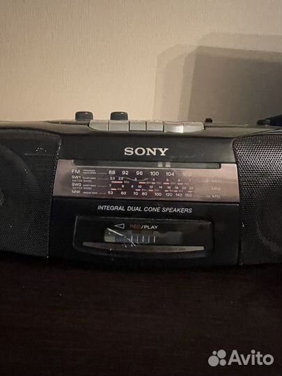 Кассетная магнитола sony раритет